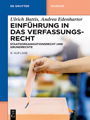 cover image of Einführung in das Verfassungsrecht